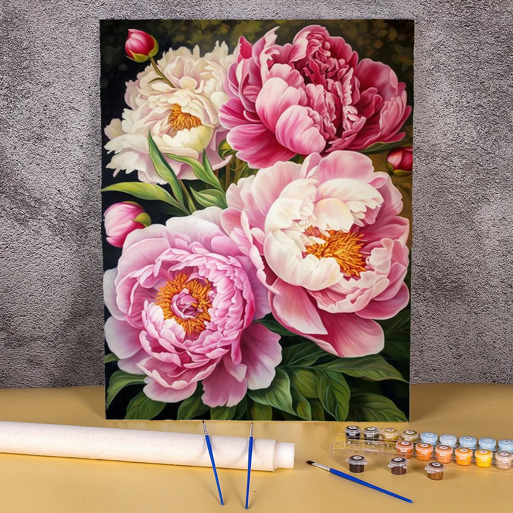 Interior Design Modern - Pintura artesanal por números, lienzo de