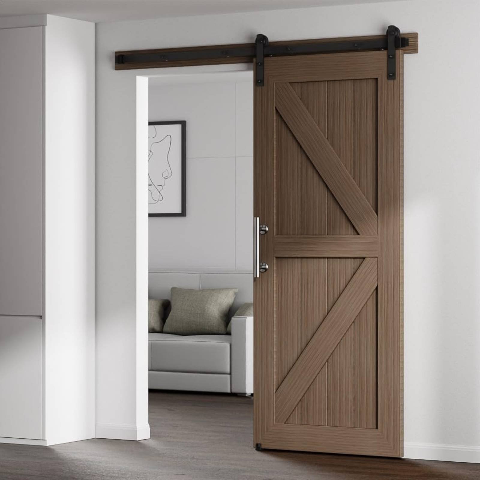 Interior Design Modern - Manija para Puerta de Granero, Diseño