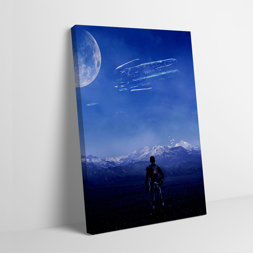 Interior Design Modern - Póster de Andromeda Mass Effect, lienzo