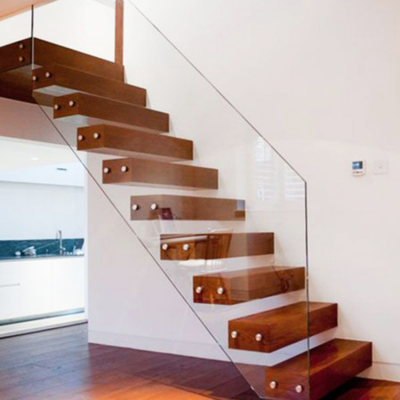 Escalera flotante de madera re - Interior Design Modern reseña y precio