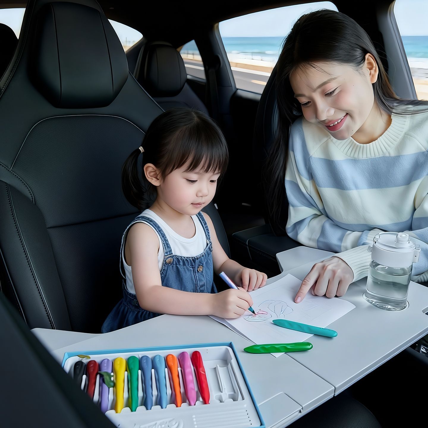 Escritorio plegable para coche - Interior Design Services reseña y precio
