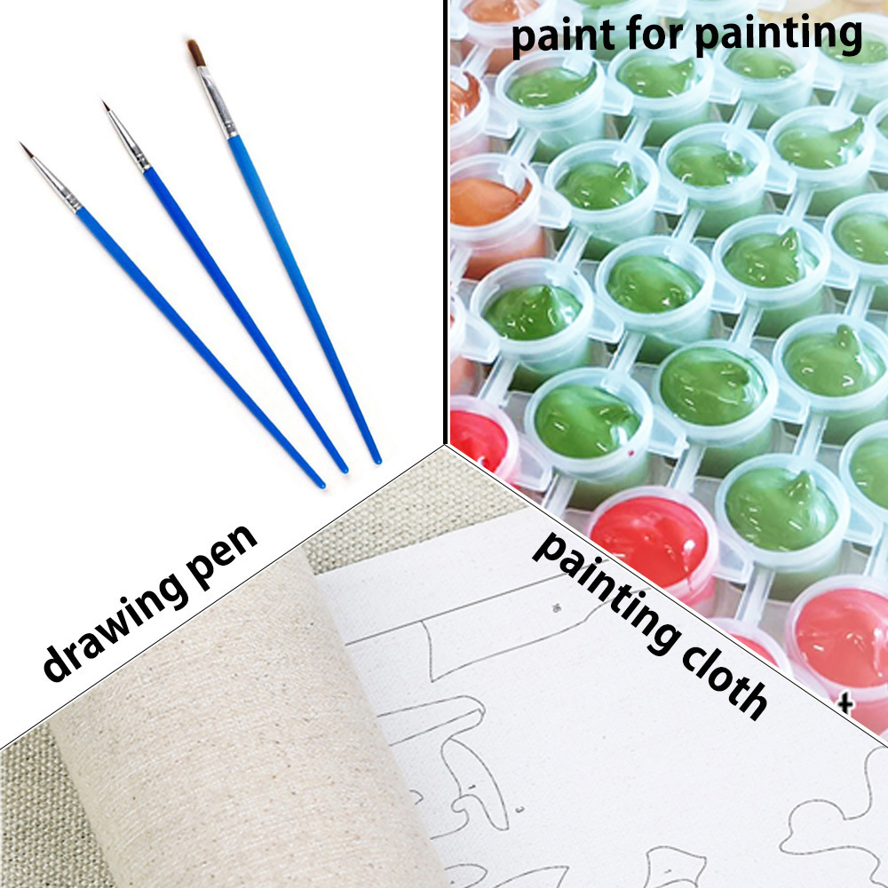Pintura por números de mujer a - Interior Design Modern reseña y precio