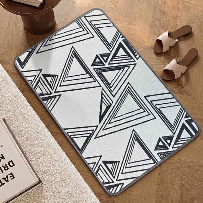 VIKAMA Alfombra moderna con di - Printed Rug Abstract reseña y precio