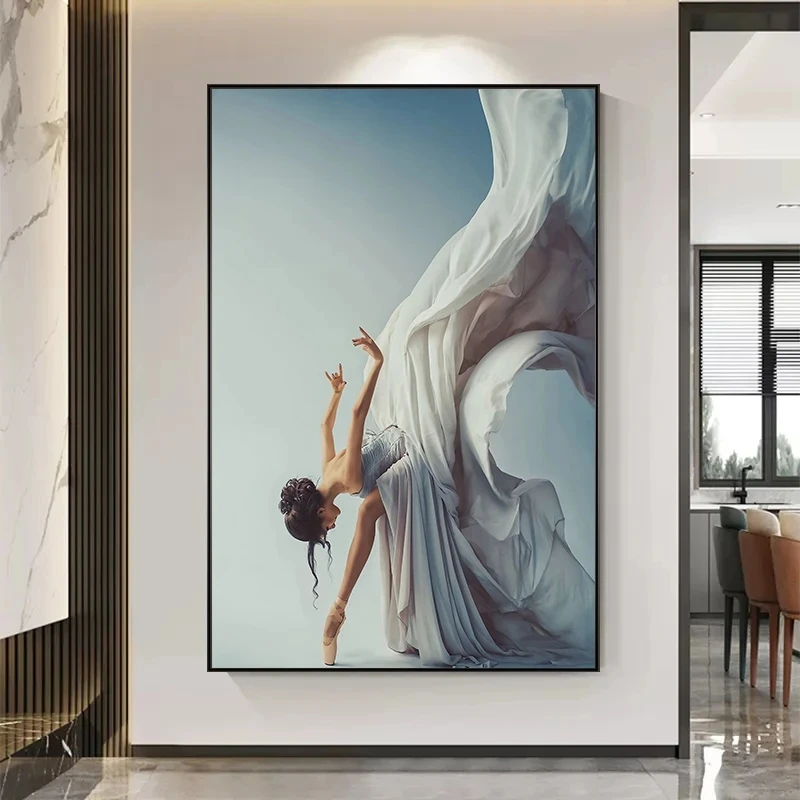 Pintura en lienzo de chica bai - Interior Design Modern reseña y precio