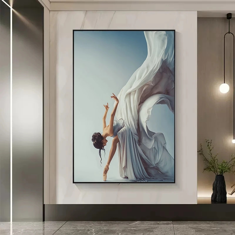 Pintura en lienzo de chica bai - Interior Design Modern reseña y precio